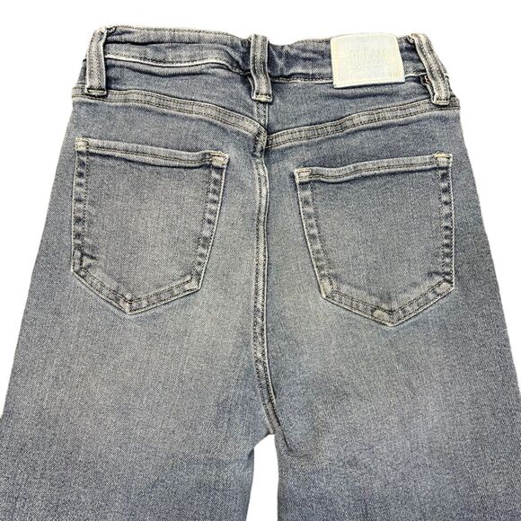 YMI Womens Denim Blue Jeans Hi Rise Dream Fit Straight Leg Ankle Length 3 26 - Picture 6 of 10